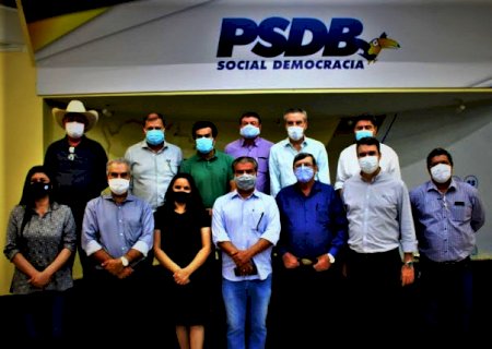 Governador Reinaldo Azambuja anuncia a futura chapa majoritária do PSDB em Rio Verde de Mato Grosso