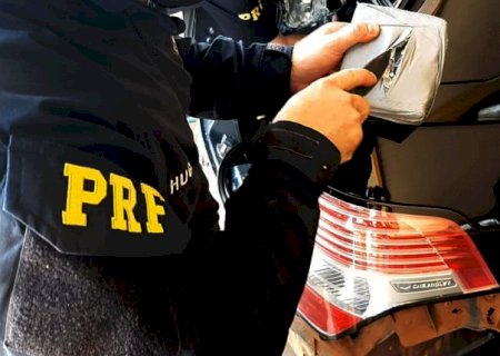 PRF apreende 30 Kg de cocaína em Bataguassu (MS)
