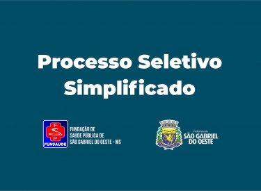 Funsaúde abre Processo Seletivo Simplificado