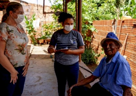 Covid- 19: Assistência Social realiza entrega de cestas para idosos de baixa renda