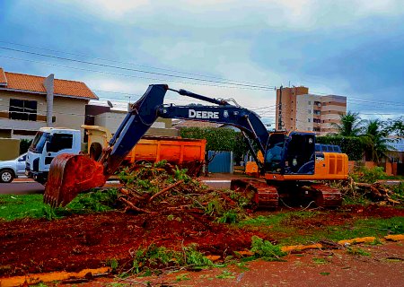 O trabalho continua em São Gabriel do Oeste, com obras em todos os cantos do município.