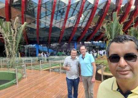 Agenda: Prefeito Jeferson Tomazoni e vice Valdecir participam da inauguração do Bioparque Pantanal