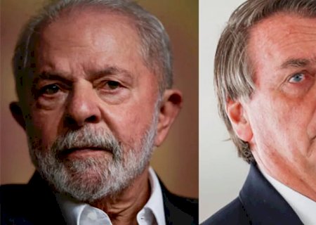 Bolsonaro tem 14,6 pontos de vantagem sobre Lula em MS - CREDITO: CAMPO GRANDE NEWS