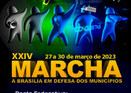 Vereadores representam São Gabriel do Oeste na XXIV Marcha a Brasília