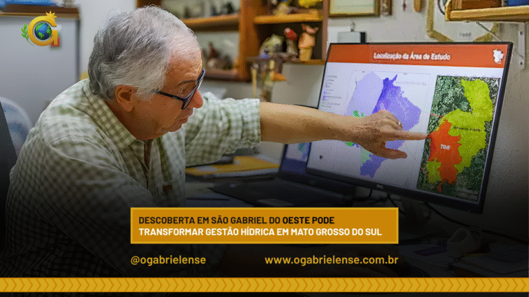 Descoberta em São Gabriel do Oeste pode transformar gestão hídrica em Mato Grosso do Sul