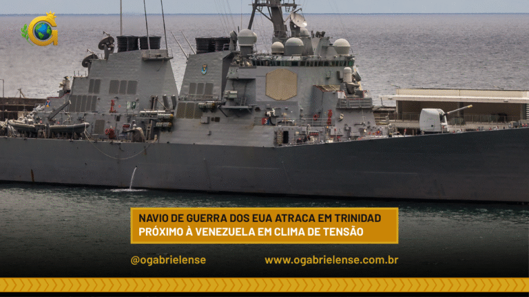 Navio de guerra dos EUA atraca em Trinidad próximo à Venezuela em clima de tensão