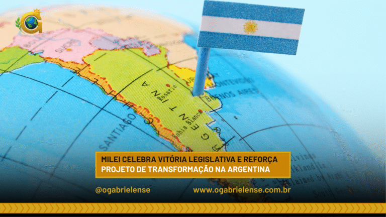 Milei celebra vitória legislativa e reforça projeto de transformação na Argentina