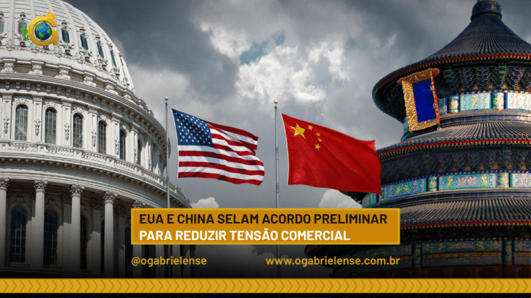 EUA e China selam acordo preliminar para reduzir tensão comercial