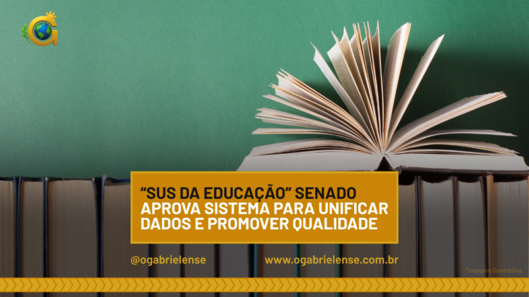Senado aprova “SUS da Educação” para unificar dados e promover qualidade