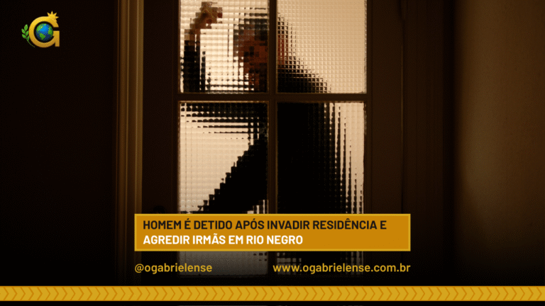 Homem é detido após invadir residência e agredir irmãs em Rio Negro
