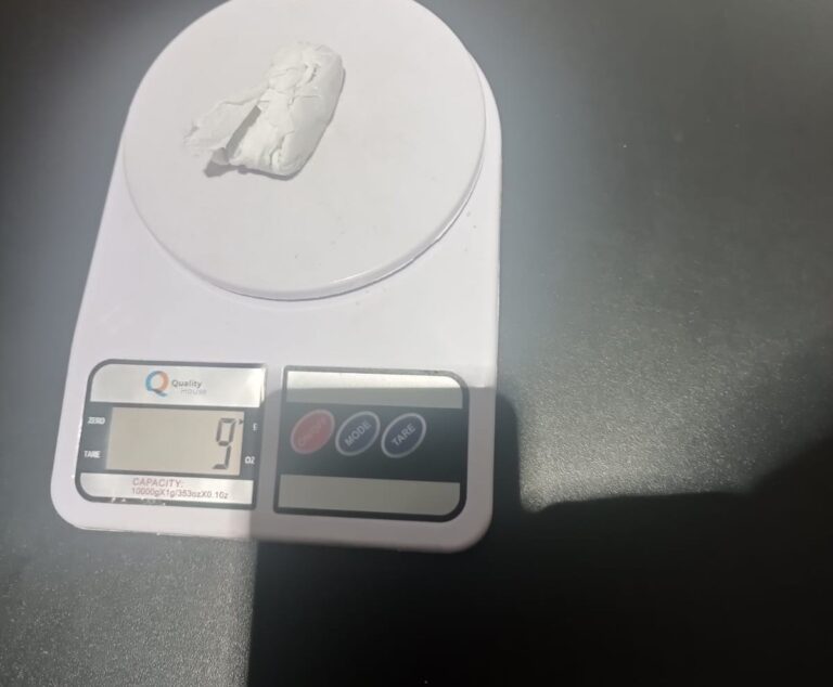 Polícia Militar prende jovem com droga em Sonora