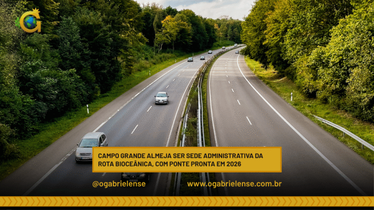 Campo Grande almeja ser sede administrativa da Rota Bioceânica, com ponte pronta em 2026