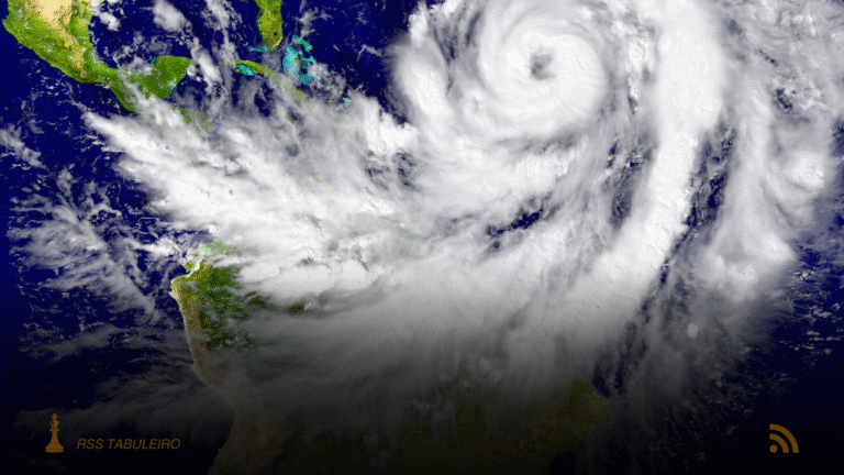 O ciclone extratropical, apesar de não atingir MS diretamente, trará chuvas intensas e ventos fortes