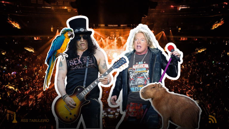 Guns N’ Roses em Campo Grande: o rock vai invadir a capital sertaneja em 2026
