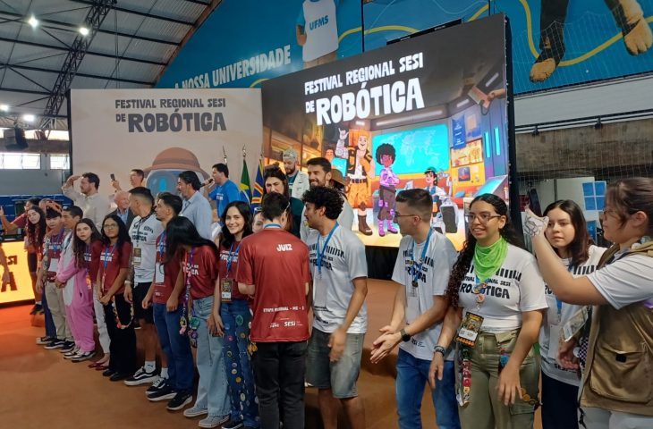 Com apoio da Fundtur, equipes de escolas públicas de MS participaram do 1º Festival Regional Sesi de Robótica