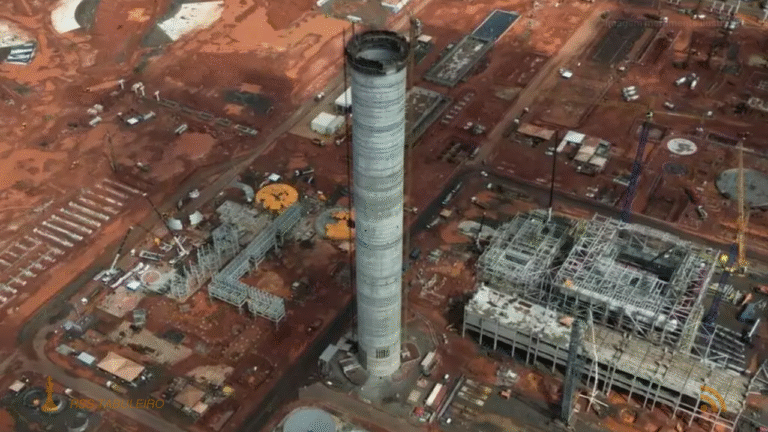 Projeto de US$ 4,6 bilhões avança e ganha chaminé de 40 andares em Inocência