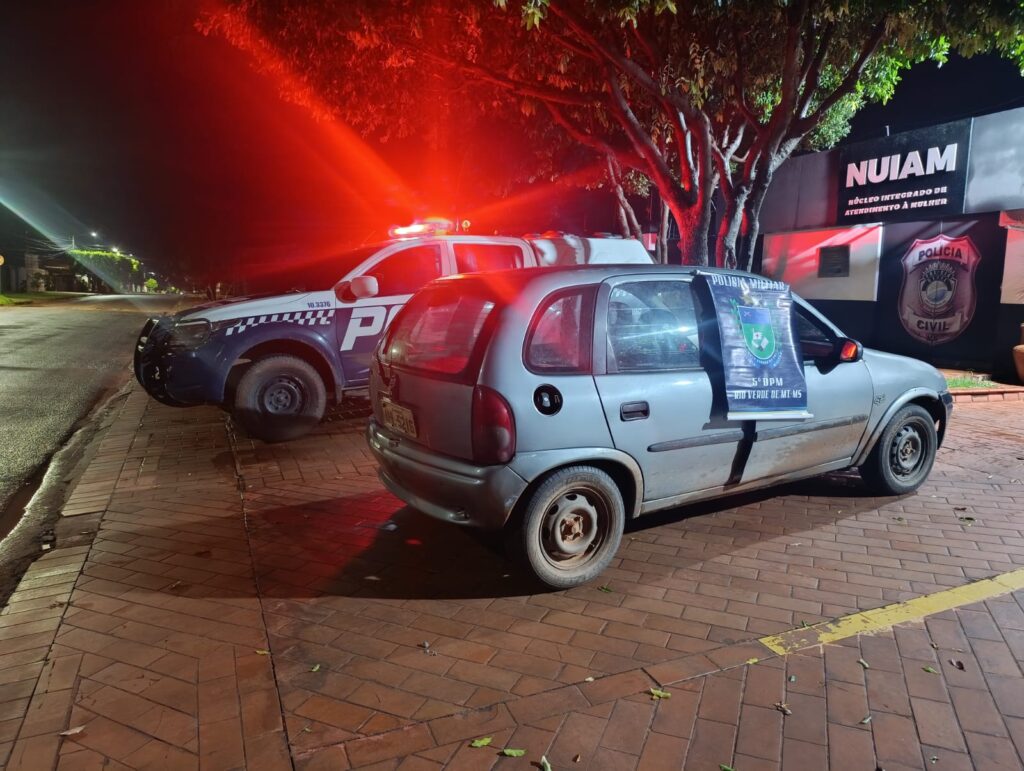 Polícia Militar prende autor de furto de veículo e recupera automóvel em Rio Verde