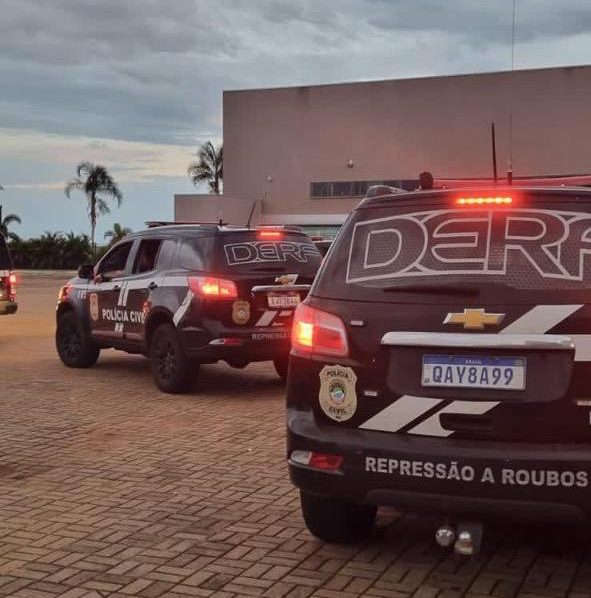 Polícia Civil de Mato Grosso do Sul cumpre mandados na operação “Couraça 2” em apoio à Polícia Civil de Minas Gerais