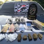 Polícia Militar prende homem por tráfico de drogas em fecha “boca de fumo” em Coxim