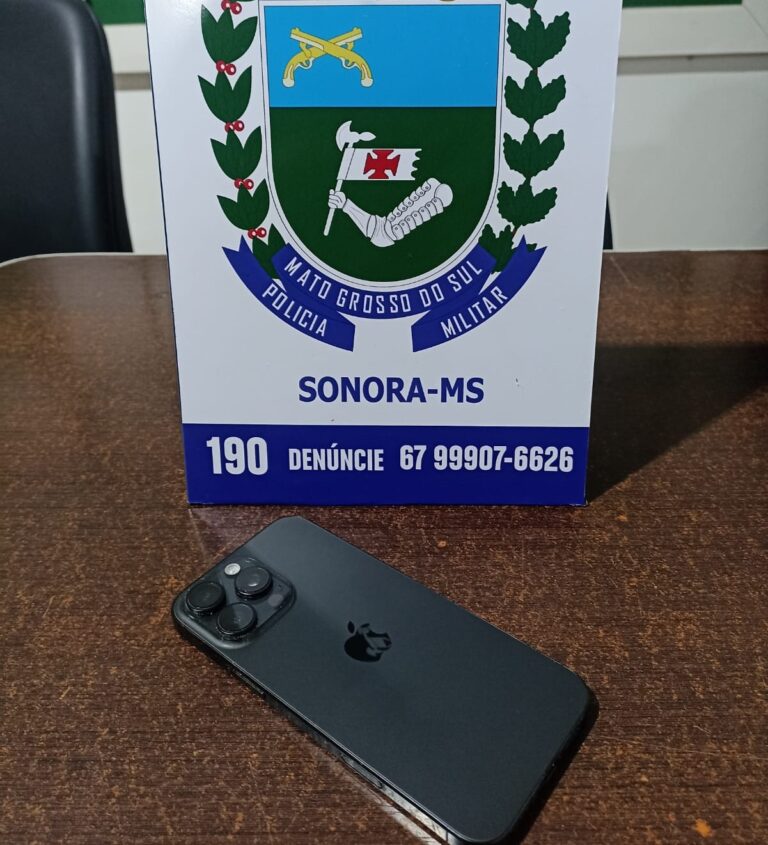 Polícia Militar prende homem por embriaguez ao volante e recupera celular furtado em Sonora