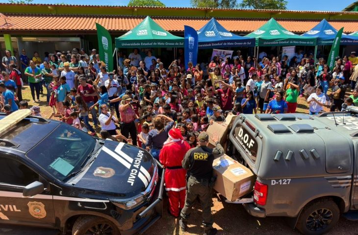 Ações da Sejusp unem segurança, assistência e cultura de paz nas aldeias indígenas de MS